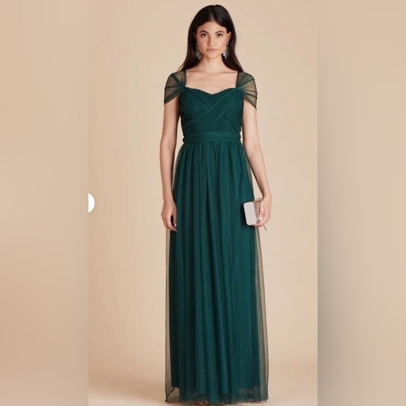 Birdy Grey Christina Strapless Emerald Green Prom Gown NWT Size Small - Picture 3 of 9